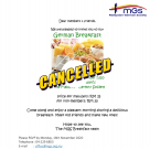 Nov - cancelled - german breakfast 