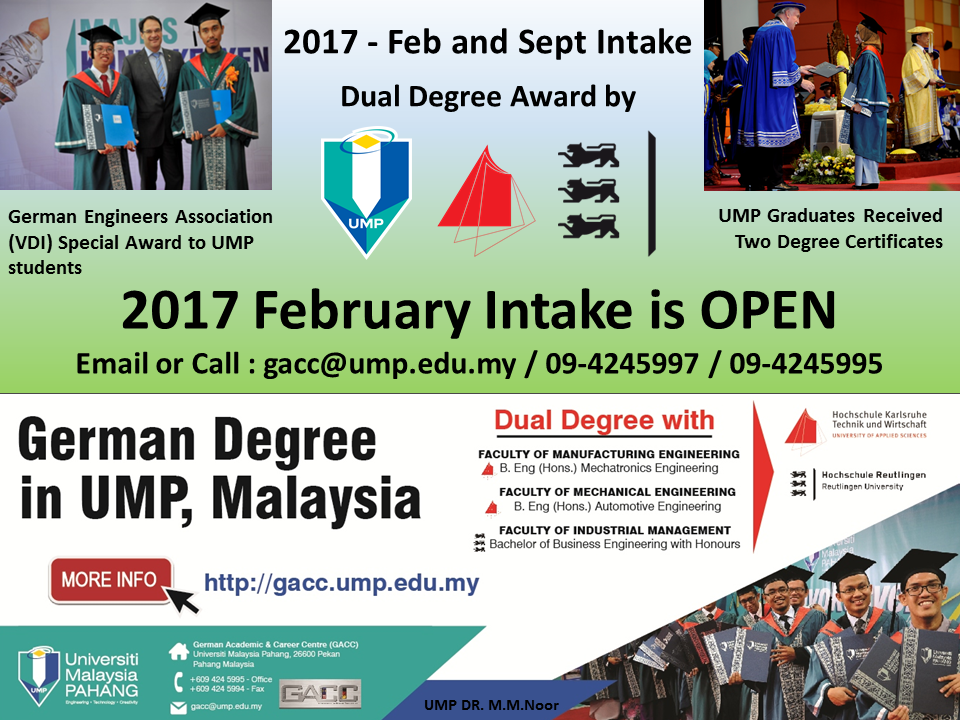 Learn German and study in Germany!  Malaysian-German Society